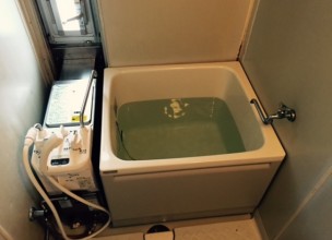 神奈川県小田原市　リンナイ　バランス型風呂釜＆浴槽　取り付け工事のご依頼をいただきました！　　