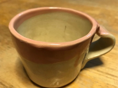お茶のお礼にご自分で焼かれたコーヒーカップをプレゼントで頂きました！趣味ではなく、もはや陶芸家です。3