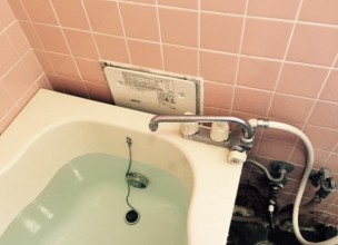 GTS-163A→WF-1612AT（ホールインワン風呂釜の交換）【川崎市幸区】