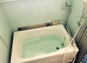 【バランス釜からホールインワン風呂釜への交換工事】東京都江東区都営住宅S様