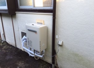 バランス釜から給湯器へのリフォーム工事【藤沢市】