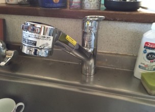 【キッチン用シャワー付き水栓金具（TKGG32EB）へのお取り替え】鎌倉市　M様より工事のご依頼を頂きました！