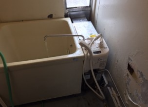 【団地風呂釜交換】バランス釜のお取替工事【県営住宅 in 横浜市港南区】