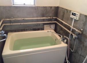 【ガスターSR-S交換】バランス釜からホールインワンへのリフォーム工事【市営住宅 in 川崎市】