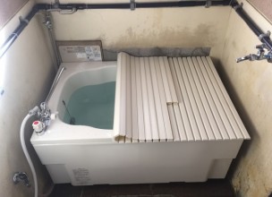 【ガスター バランス釜からカベピタ給湯器+浴槽へのリフォーム】東京都多摩市のお客様よりご依頼いただきました！