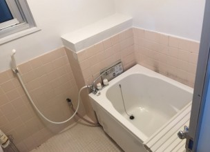 カベピタへの交換　東京都杉並区【カベピタ給湯器へのお風呂のリフォーム】