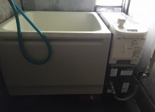 【浴槽交換】風呂釜＆浴槽セットのお取替え工事【市営住宅 in 横浜市緑区】