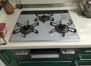 ビルトインコンロ　交換【綾瀬市】