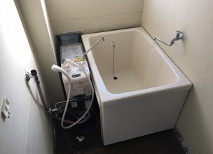 【団地のお風呂工事】風呂釜＆湯船の交換工事【市営住宅 in 横浜市金沢区】