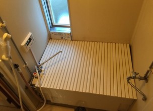 【団地のお風呂の設置】風呂釜＆浴槽の新規取り付け工事【市営住宅 in 鎌倉市】