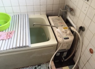 【戸建て住宅】バランス釜の交換工事【川崎市川崎区】