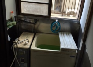 【アパートの風呂釜交換】バランス釜の交換工事【東京都墨田区】