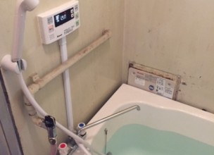 バランス釜からホールインワンへの交換【都営住宅 in 町田市成瀬】