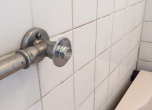 16号ホールインワン風呂釜+特注1100ピンク浴槽の取り付け【相模原市南区相武台団地】