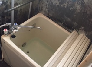 風呂釜から給湯器へのリフォーム工事【県営住宅 in 茅ヶ崎市】