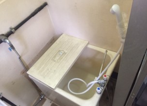 内釜から外釜への風呂釜リフォーム【都営住宅 in 中野区】　