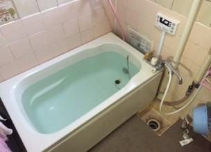 【日立ハウステックWF-1611AT交換】公団型給湯器のお取替え工事【横浜市戸塚区】