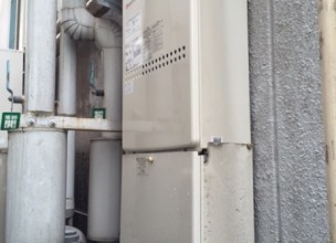 【ノーリツ GST-131-e交換】外置き式風呂釜のお取替え工事【厚木市】