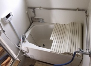 【広い浴槽へ交換】団地用バランス釜からのリフォーム工事【横浜市南区】