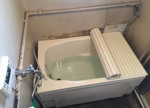 【JKKのお風呂の改修】バランス釜からホールインワンへの交換工事【都営住宅 in 杉並区下高井戸】