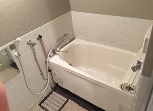 【警察公舎】風呂釜＆浴槽の新規設置工事【川崎市矢向】