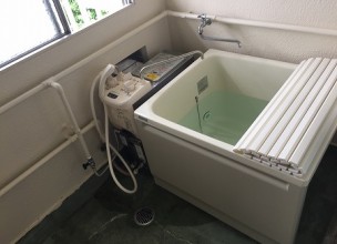 【県営住宅ご入居時】風呂釜の新規取り付け工事【小田原市】