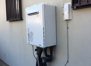 【ナショナル GJ-C24T2交換】壁掛型給湯器のお取替工事【平塚市】