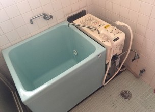 【ガスター SR-80S2交換】団地用ガス風呂釜のお取替え工事【川崎市宮前区】