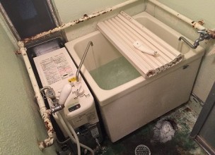 【ガスター SR-S1】バランス釜の交換工事 【藤沢市大庭】