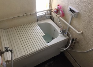 【オールインワン風呂】バランス釜からオールインワンへの交換工事【県営住宅 in 厚木市緑が丘】