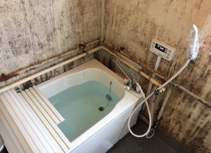 【団地浴槽交換】バランス釜からカベピタへのお取替え工事【県営住宅 in 相模原市中央区大島】