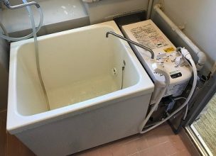 【JKKの風呂釜交換】団地用バランス釜のお取替え工事【都営住宅 in 文京区本駒込】