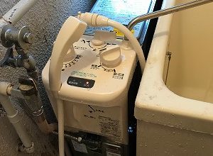 【パーパスGF-650SB-1交換】団地用風呂釜のお取替え工事【県営住宅 in 横浜市西区藤棚町】　