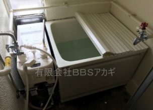 【シャワーの設備】団地のお風呂への新規取り付け工事【県営望地団地 in 海老名市】