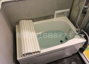 【風呂リフォーム】バランス釜から広い浴槽への交換工事【都営住宅 in 東京都立川市】