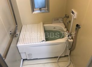 【JKKのお風呂のリフォーム】バランス釜から広いお風呂への交換工事【都営住宅 in 東京都葛飾区西亀有】