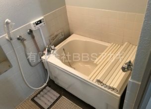 【警察公舎】シャワー＆浴槽の新規設置工事【公務員住宅 in 横浜市鶴見区】