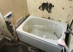 【日立ハウステックWFK-1602SA交換】壁貫通型給湯器のお取替え工事【都営住宅 in 東京都足立区】