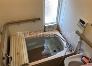 【WF-805AT】団地用お風呂セットの新規設置工事【県営住宅 in 横浜市港南区】