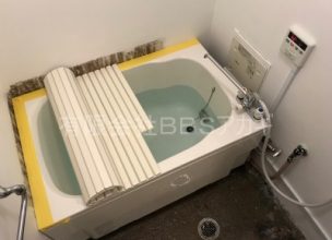 【団地の浴槽交換】お風呂のリフォーム工事【県営住宅 in 川崎市幸区】