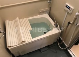 RUF-HV162A+110cm浴槽セットの新規設置工事【都営住宅 in 中野区】