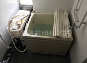 団地のお風呂セットの新規取り付け工事【市営住宅 in 横須賀市公郷町】