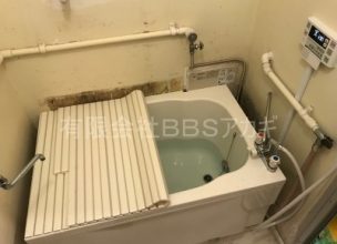 【ガスターSR-Sからのリフォーム】広い浴槽への交換工事【都営住宅 in 足立区青井】