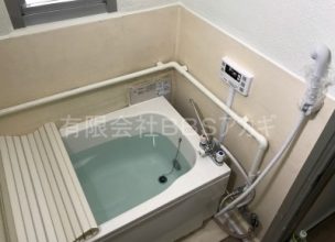 【公営住宅ご入居時】団地用広い浴槽の風呂釜セットの新規設置工事【県営住宅 in 戸塚区】