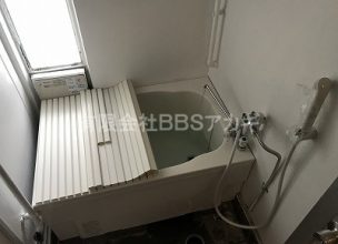 【警察公舎】シャワー＆広い浴槽の新規取り付け工事【公務員住宅 in 横浜市緑区】