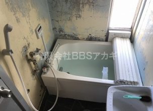 【公営住宅のお風呂のリフォーム】バランス釜からカベピタへの交換工事【市営住宅 in 横浜市港南区】