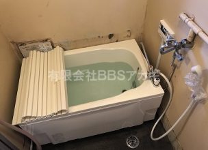 【KG-806BFK-FSM1】バランス釜からホールインワンへの交換工事【都営住宅 in 東京都板橋区】