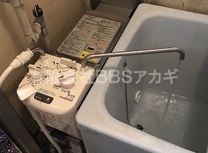 【SR-60SNからの交換】ガスター上り湯用瞬間湯沸付ふろがまのお取替工事【都営住宅 in 東京都北区】