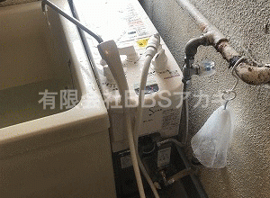 【団地用風呂釜のお取替】ノーリツ製バランス釜の交換工事【県営住宅 in 相模原市】