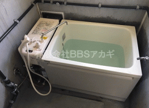 【JKKのお風呂の交換工事】バランス釜+浴槽＆木枠のお取り替え工事【都営住宅 in 東京都多摩市】